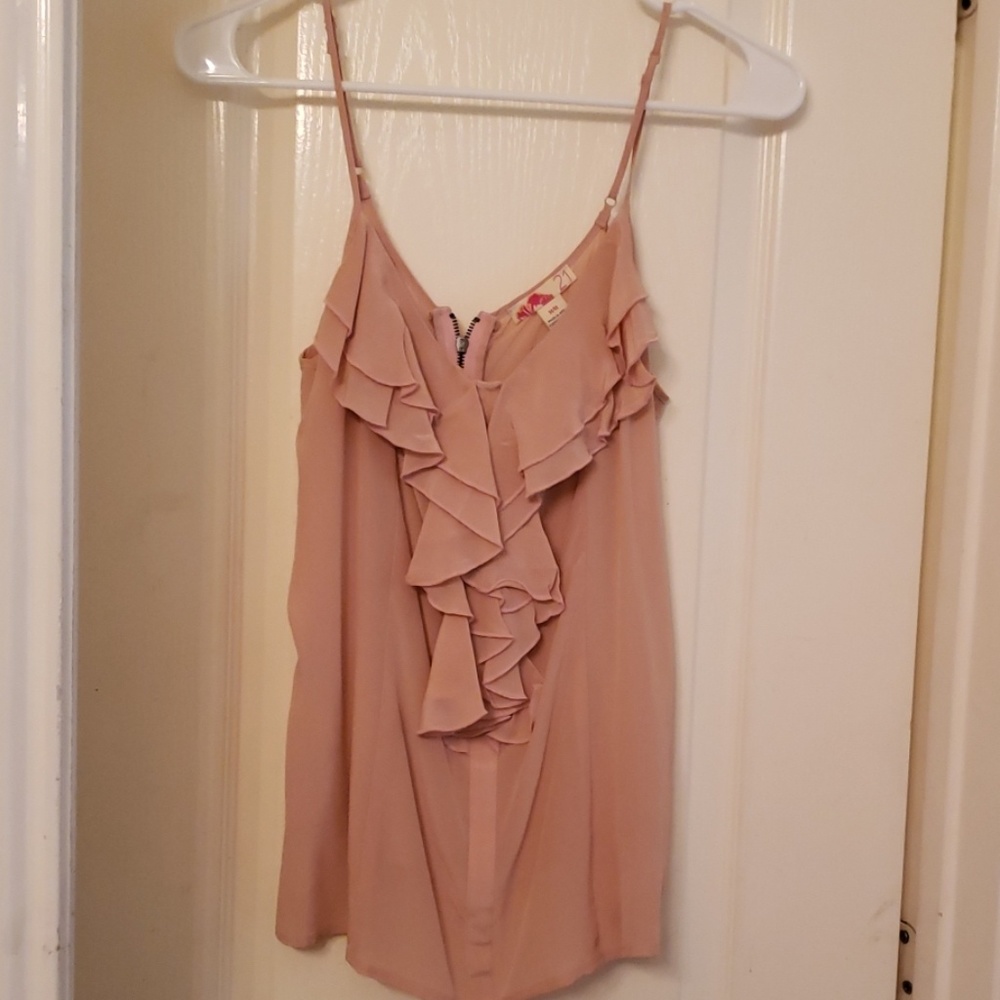 Ruffle Front Top